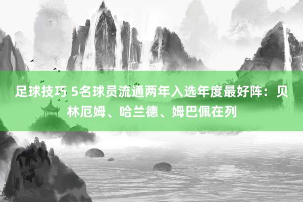 足球技巧 5名球员流通两年入选年度最好阵：贝林厄姆、哈兰德、姆巴佩在列