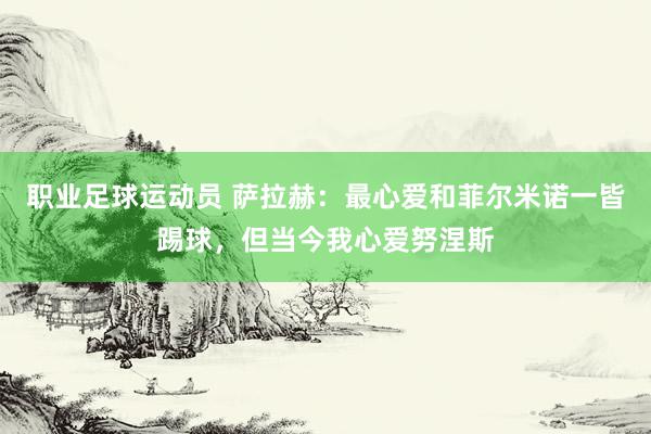 职业足球运动员 萨拉赫：最心爱和菲尔米诺一皆踢球，但当今我心爱努涅斯