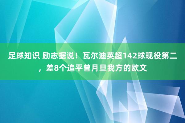 足球知识 励志据说！瓦尔迪英超142球现役第二，差8个追平曾月旦我方的欧文